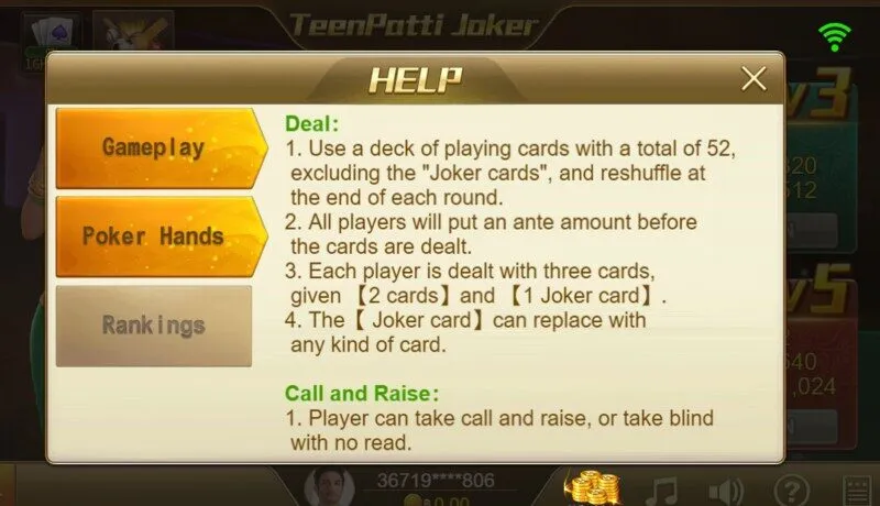 ข้อมูลล่าสุดเกี่ยวกับเกม TeenPatti Joker Soibet